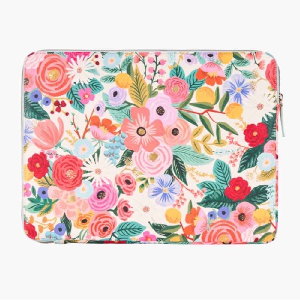 Rifle Paper Co. Floral Laptop Sleeve - Multicolor